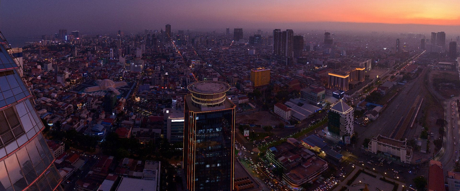 Cambodia cityscape