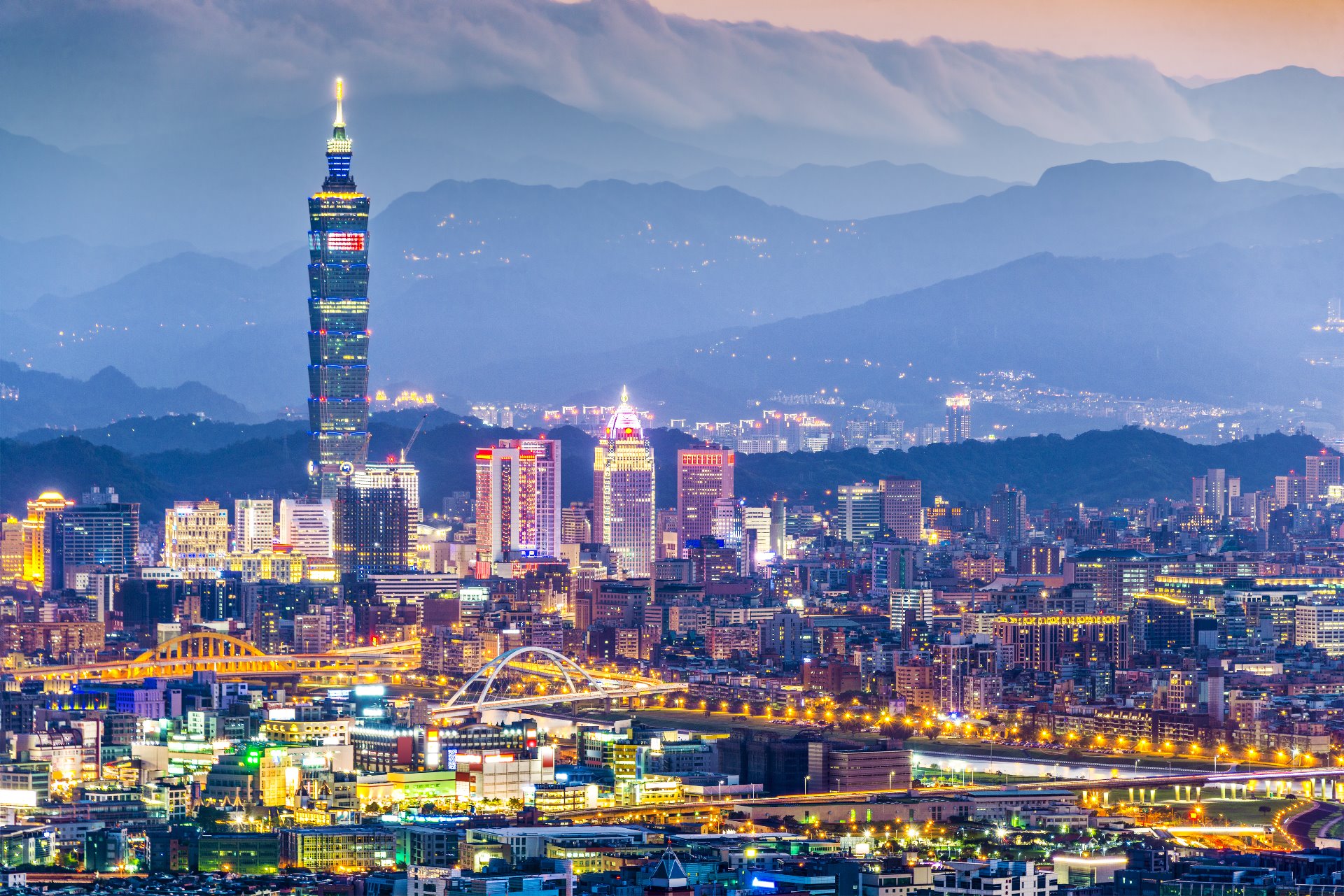 Taiwan - China Cityscape