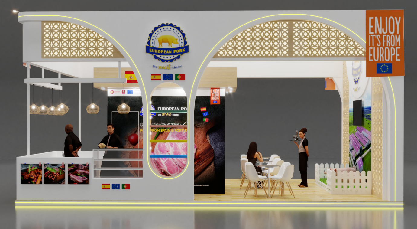 EU Pork at WOFEX Manila 2024